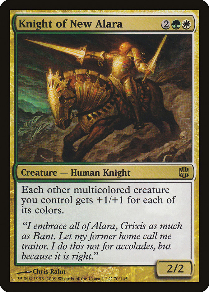 Magic the Gathering Card - Knight of New Alara - MTG Circle