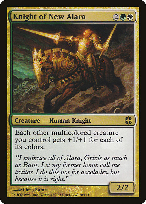 Magic the Gathering Card - Knight of New Alara - MTG Circle