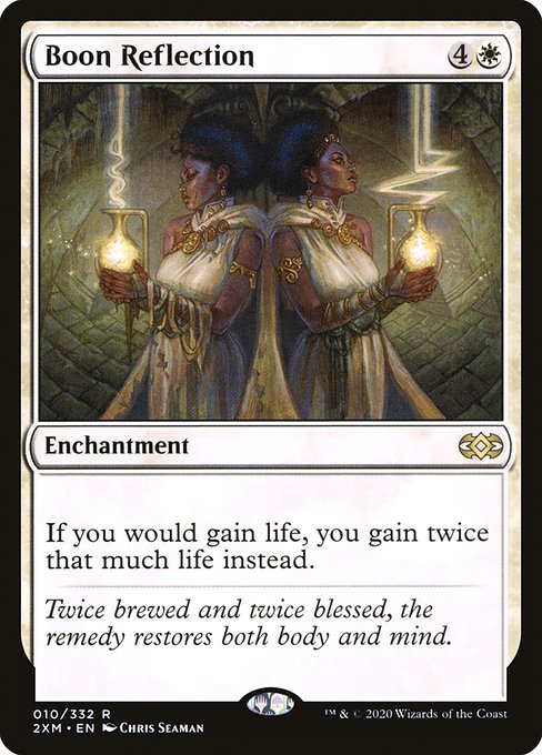 Magic the Gathering Card - Boon Reflection - MTG Circle