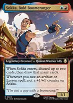 Magic the Gathering Card - Sokka, Bold Boomeranger - MTG Circle