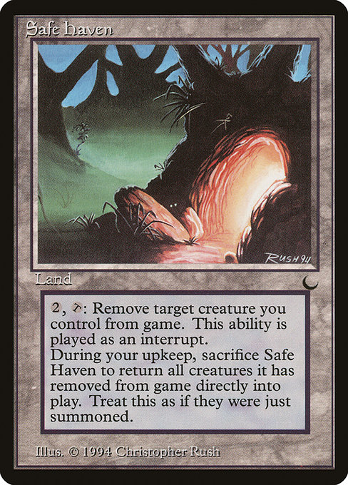 Magic the Gathering Card - Safe Haven - MTG Circle