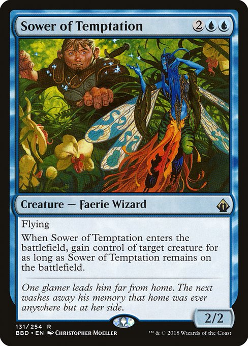 Magic the Gathering Card - Sower of Temptation - MTG Circle