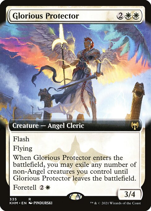 Magic the Gathering Card - Glorious Protector - MTG Circle