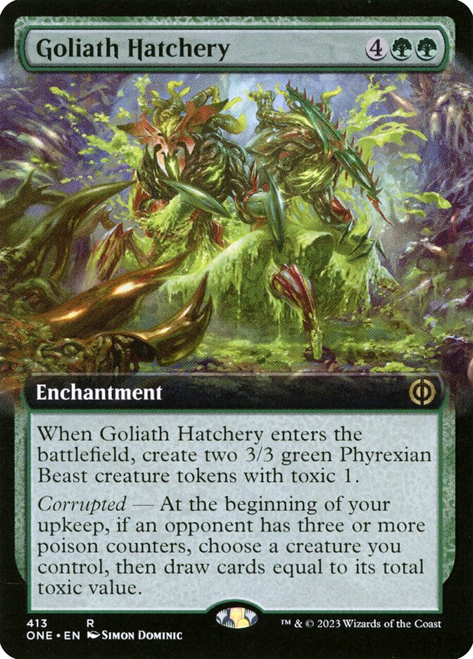 Magic the Gathering Card - Goliath Hatchery - MTG Circle