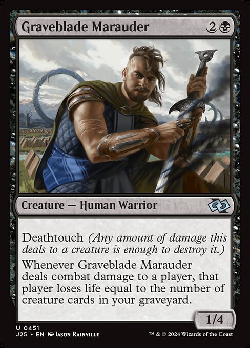 Magic the Gathering Card - Graveblade Marauder - MTG Circle