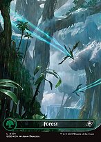 Magic the Gathering Card - Forest - MTG Circle