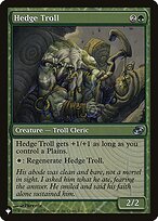 Magic the Gathering Card - Hedge Troll - MTG Circle