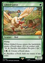 Magic the Gathering Card - Gilded Goose - MTG Circle