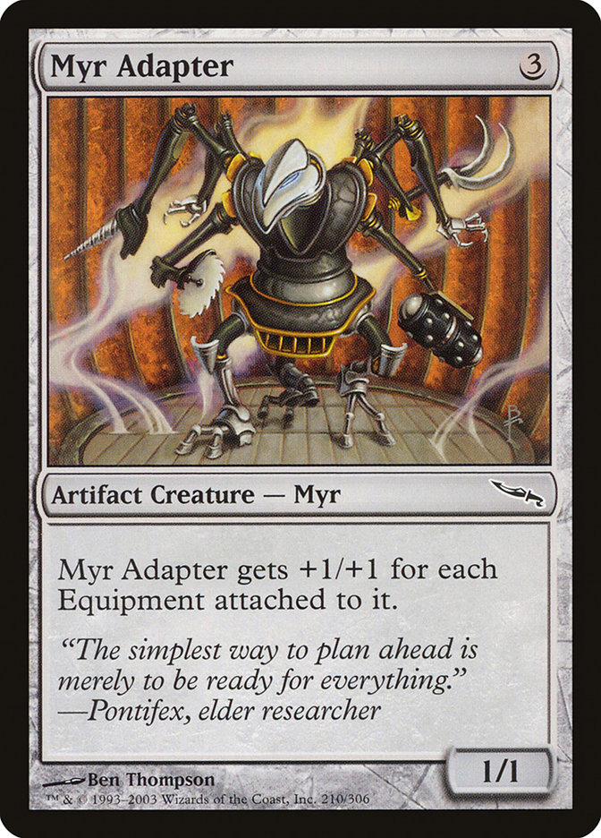 Magic the Gathering Card - Myr Adapter - MTG Circle