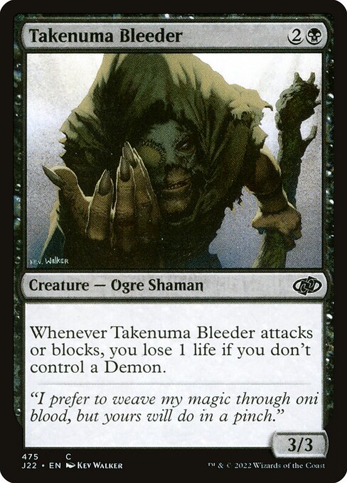 Magic the Gathering Card - Takenuma Bleeder - MTG Circle