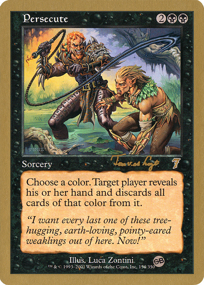 Magic the Gathering Card - Persecute - MTG Circle