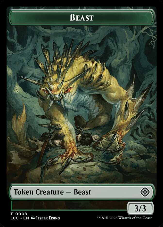 Magic the Gathering Card - Beast - MTG Circle
