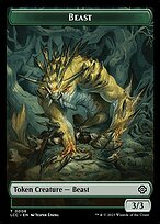 Magic the Gathering Card - Beast - MTG Circle