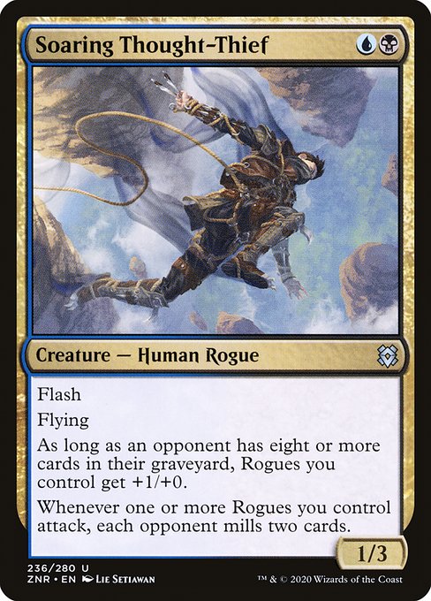 Magic the Gathering Card - Soaring Thought-Thief - MTG Circle