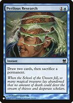 Magic the Gathering Card - Perilous Research - MTG Circle