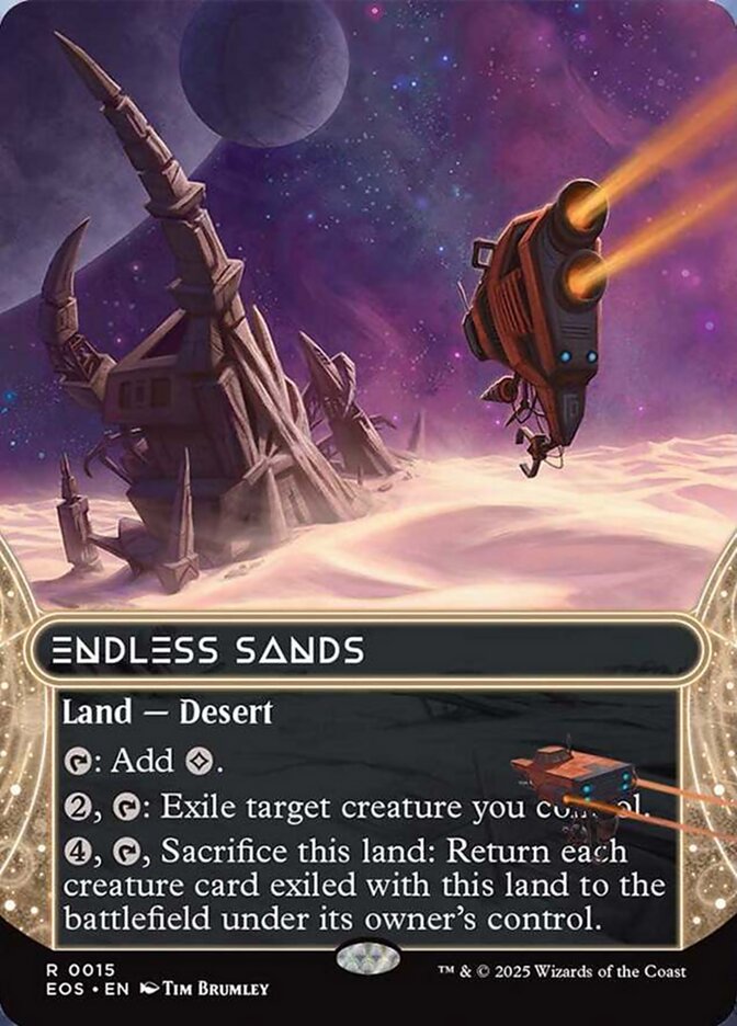 Magic the Gathering Card - Endless Sands - MTG Circle