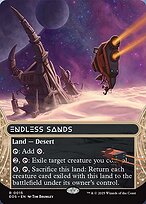 Magic the Gathering Card - Endless Sands - MTG Circle