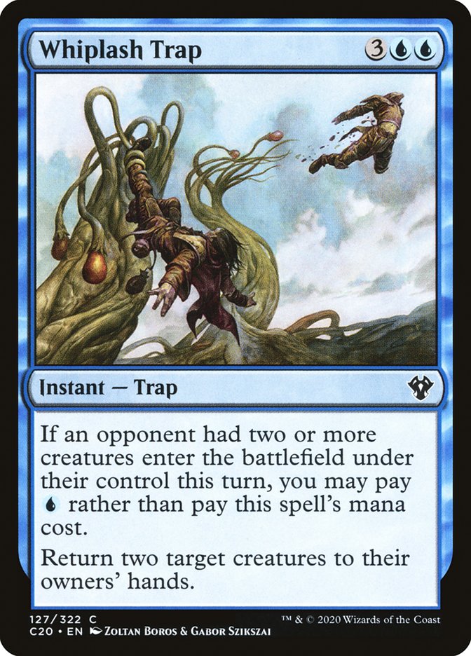 Magic the Gathering Card - Whiplash Trap - MTG Circle