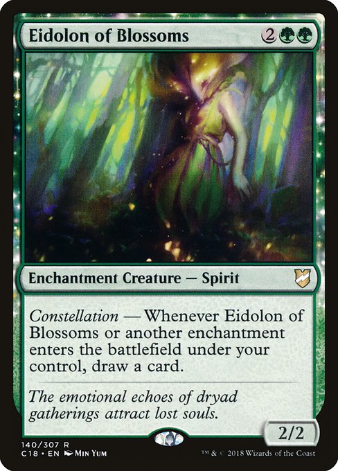 Magic the Gathering Card - Eidolon of Blossoms - MTG Circle