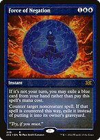 Magic the Gathering Card - Force of Negation - MTG Circle