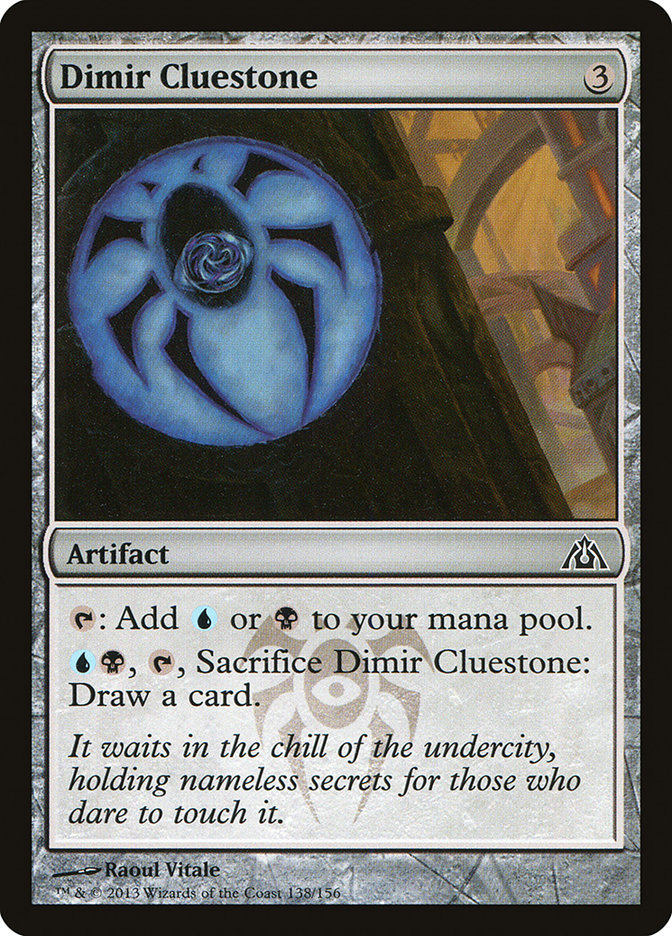 Magic the Gathering Card - Dimir Cluestone - MTG Circle