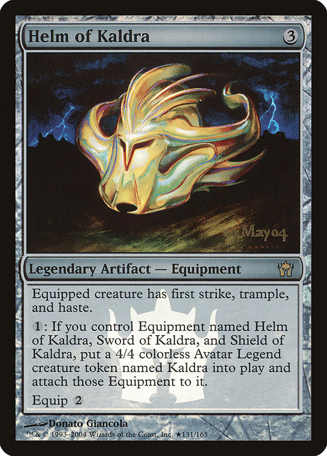 Magic the Gathering Card - Helm of Kaldra - MTG Circle