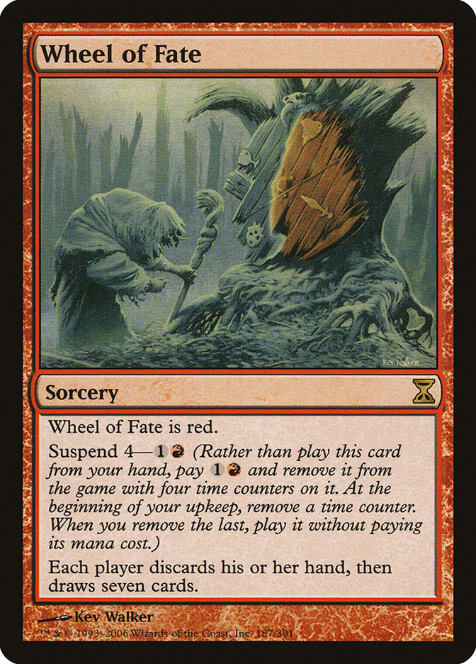 Magic the Gathering Card - Wheel of Fate - MTG Circle
