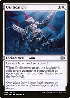 Magic the Gathering Card - Ossification - MTG Circle