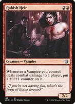 Magic the Gathering Card - Rakish Heir - MTG Circle