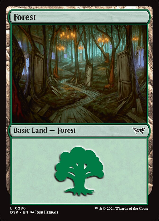 Magic the Gathering Card - Forest - MTG Circle