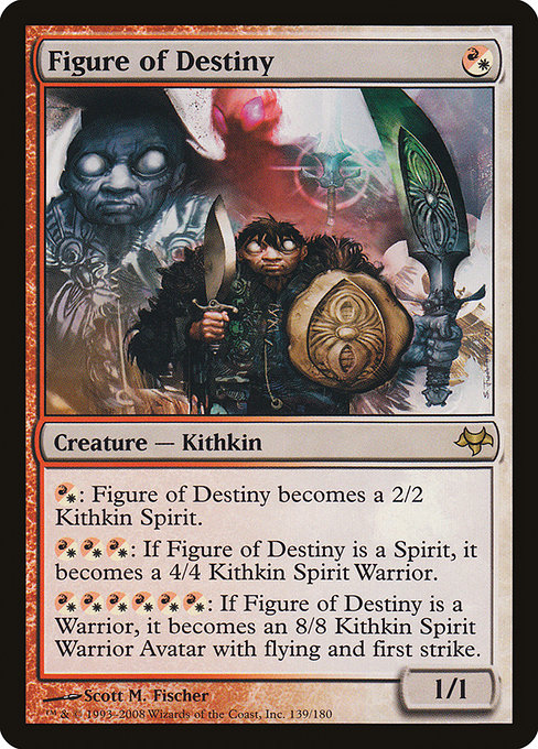 Magic the Gathering Card - Figure of Destiny - MTG Circle