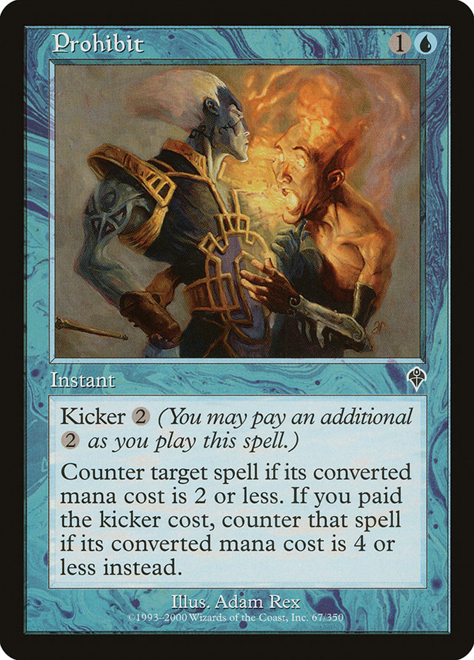 Magic the Gathering Card - Prohibit - MTG Circle