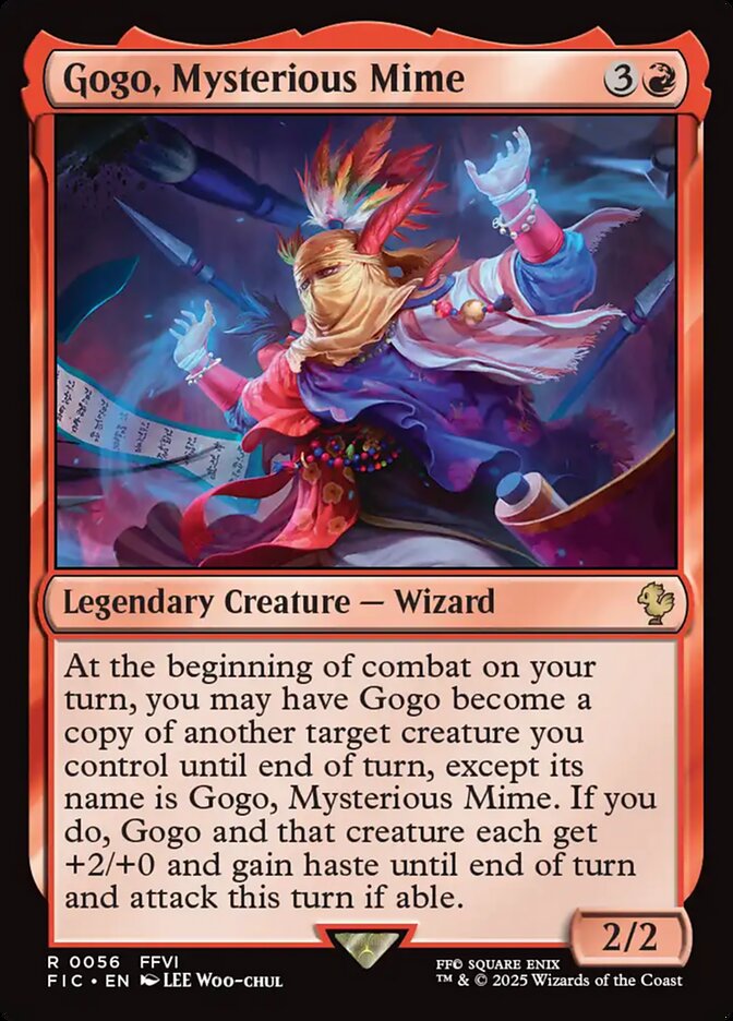 Magic the Gathering Card - Gogo, Mysterious Mime - MTG Circle
