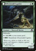 Magic the Gathering Card - Ulvenwald Captive // Ulvenwald Abomination - MTG Circle