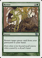 Magic the Gathering Card - Revive - MTG Circle