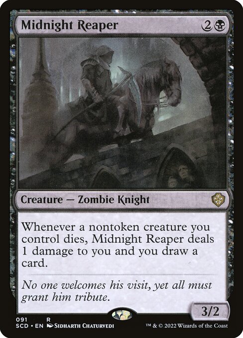 Magic the Gathering Card - Midnight Reaper - MTG Circle