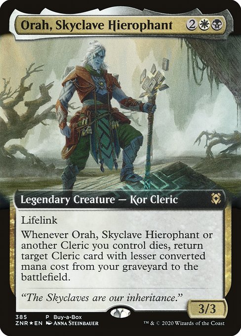 Magic the Gathering Card - Orah, Skyclave Hierophant - MTG Circle