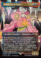 Magic the Gathering Card - Tellah, Great Sage - MTG Circle