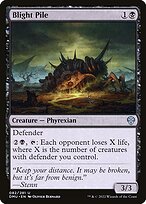 Magic the Gathering Card - Blight Pile - MTG Circle