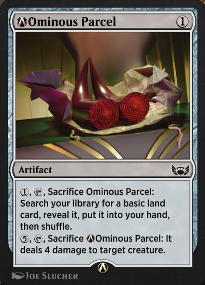 Magic the Gathering Card - A-Ominous Parcel - MTG Circle