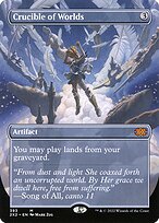 Magic the Gathering Card - Crucible of Worlds - MTG Circle