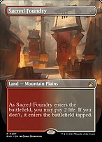 Magic the Gathering Card - Sacred Foundry - MTG Circle