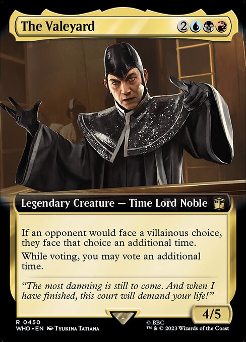 Magic the Gathering Card - The Valeyard - MTG Circle