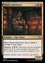 Magic the Gathering Card - Shady Informant - MTG Circle