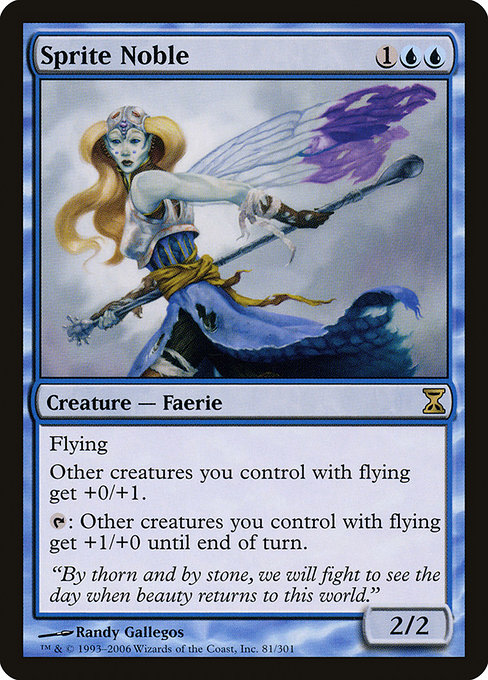 Magic the Gathering Card - Sprite Noble - MTG Circle