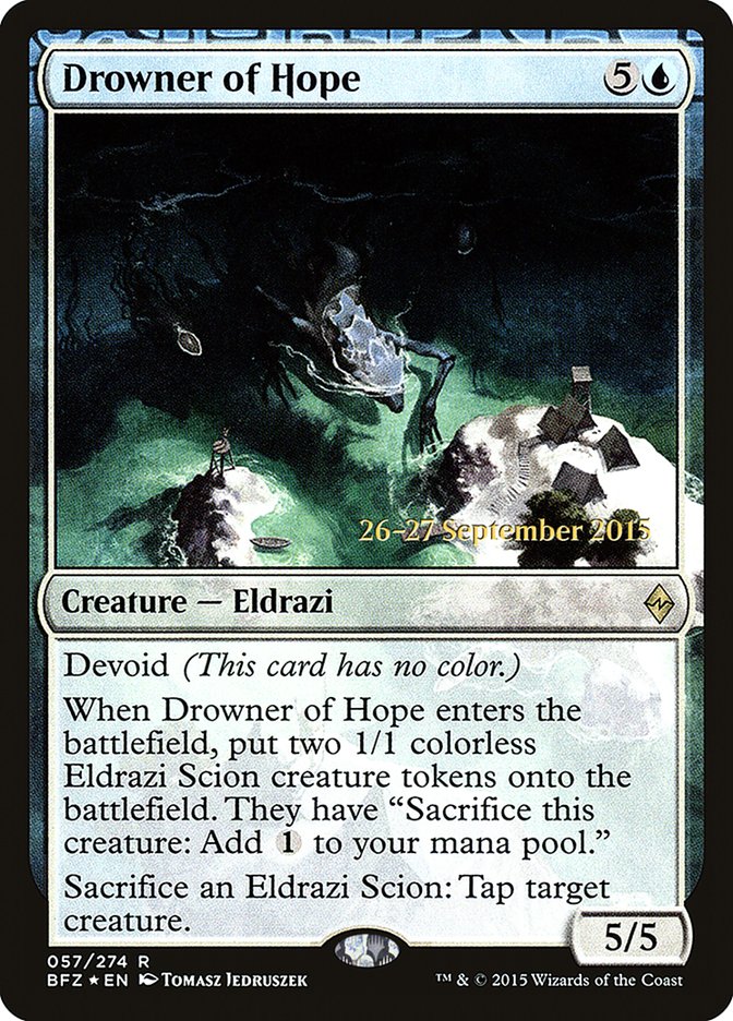 Magic the Gathering Card - Drowner of Hope - MTG Circle