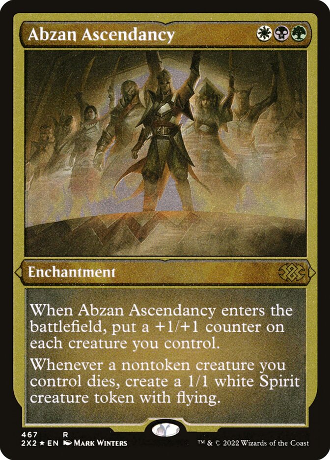Magic the Gathering Card - Abzan Ascendancy - MTG Circle