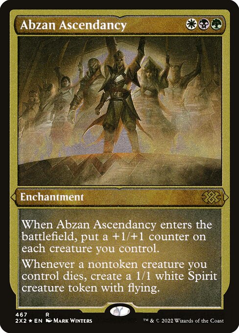 Magic the Gathering Card - Abzan Ascendancy - MTG Circle