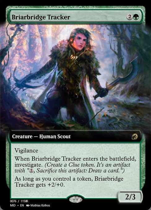 Magic the Gathering Card - Briarbridge Tracker - MTG Circle