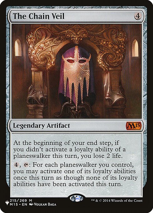 Magic the Gathering Card - The Chain Veil - MTG Circle